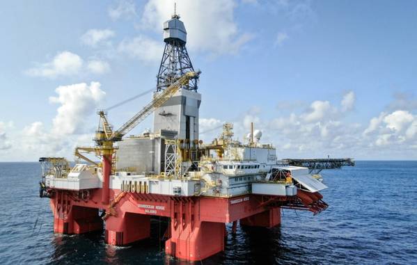  
Well 6507/5-11 was drilled by the Transocean Norge drilling rig Photo: Transocean (via NPD)