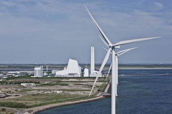 Advedøre Power Station. Photo courtesy Ørsted