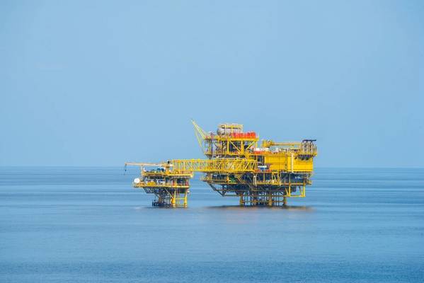 Alpha and Beta platforms on Bualuang Field, Thailand (File Photo: Ophir Energy)