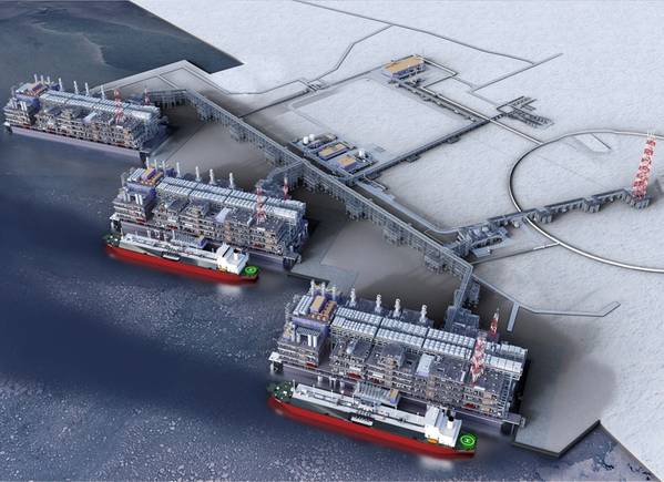 Arctic LNG 2 Illustration - Credit: Saipem
