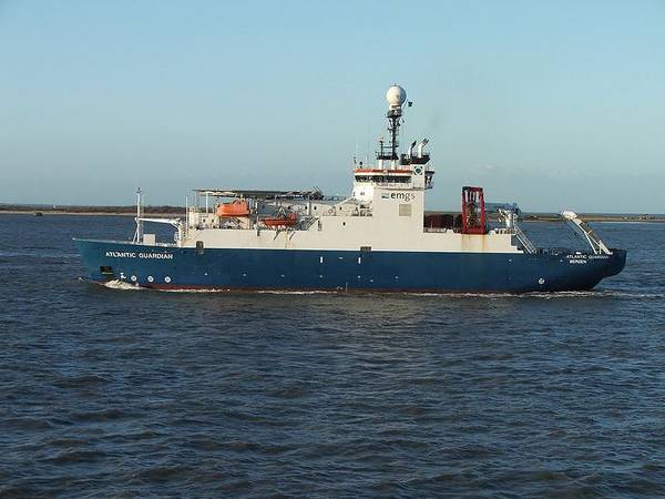 EMGS' Atlantic Guardian vessel deployed in Mexico - Image by SteKrueBe - Shared under CC BY-SA 3.0 license