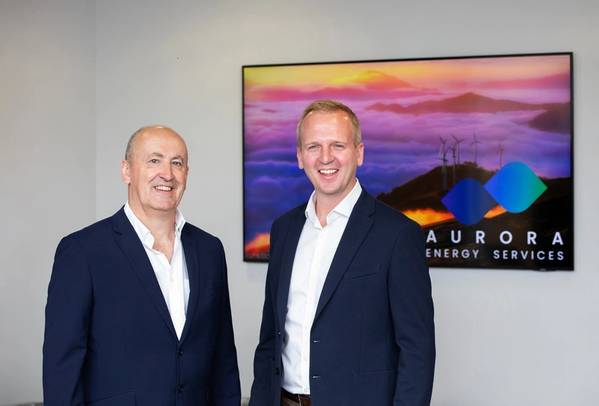 Aurora Energy Services CEO Doug Duguid, left, with Chief Operations Officer Tom Smith - ©Aurora Energy Services