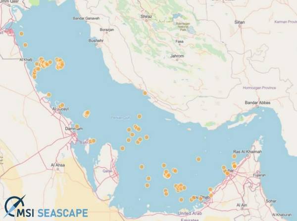 
Based on the latest AIS rig signals from February 2026 (Credit: MSI)