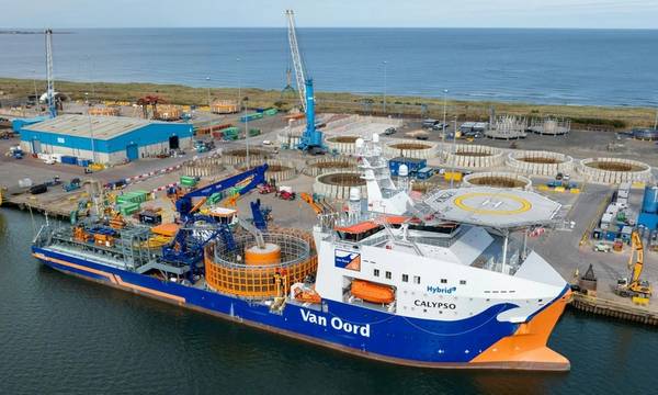 Van Oord’s Brand New Calypso CLV Set for Debut at RWE’s Offshore Wind ...