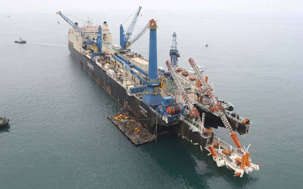 Castorone vessel (Credit: Saipem)

