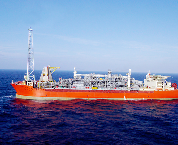 An FPSO used for Cenvous' offshore oil field production - ©Cenovus