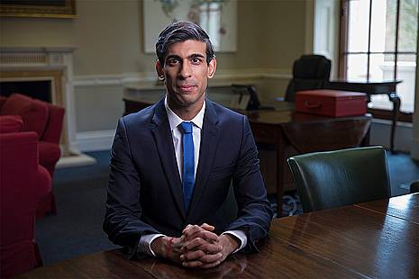 UK Chancellor of the Exchequer Rishi Sunak - Credit: UK Government