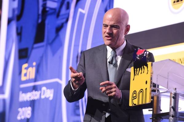 Eni CEO Claudio Descalzi (File photo: Eni)