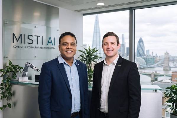 Co-Founders Group Image - L to R:Jalaj Jain and Carlos Samame (Credit: Misti AI)