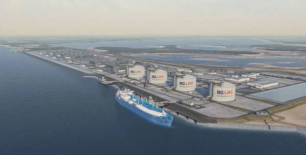 Computer Rendering of NextDecade’s Rio Grande LNG Project (Credit: NextDecade)