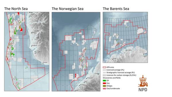 APA 2023 Map (Credit: Norwegian Offshore Directorate)