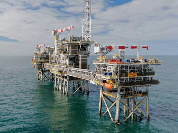 Cygnus Alpha platform (Credit: Ithaca Energy)
