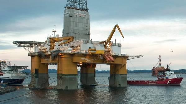 The Deepsea Atlantic drilling rig. (Photo: Marit Hommedal / Equinor ASA)