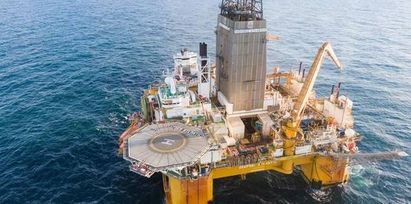 The Deepsea Atlantic semi-submersible rig (Credit: Odfjell Drilling)