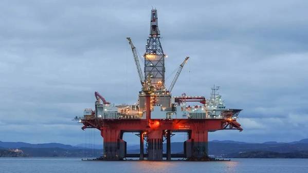 DeepSea Mira drilling rig (Credit: Odfjell Drilling)