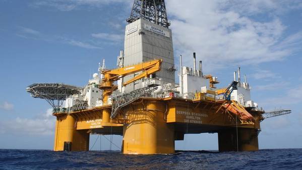 he Deepsea Stavanger drilling rig. (Photo: Odfjell Drilling)