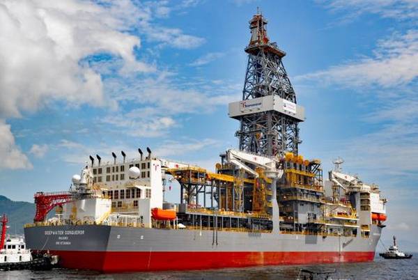 Deepwater Conqueror drillship (Credit: Transocean)