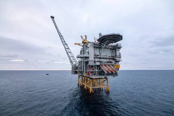 Wood is delivering brownfield modifications services to Equinor’s Martin Linge offshore installation on the Norwegian continental shelf. (Photo: Jan Arne Wold / Woldcam / Equinor)