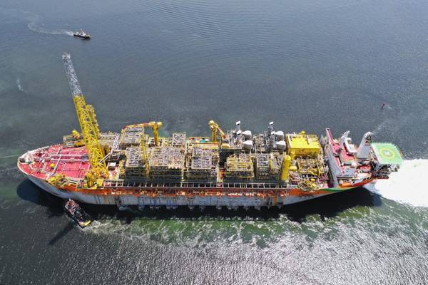 Liza Destiny FPSO is currently producing oil at the Stabroek Block off Guyana - Image Credit: SBM Offshore