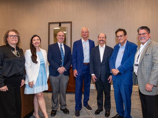 L-R: Diana Davila, Eliana McCaffery, Marco Poisler, Greg Rusovich, Brian Posthumus, Mirko Knezevic, William Netzinger (Credit: UTC Overseas)