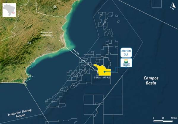 Discovery location in the Campos Basin (Credit: Petrobras)