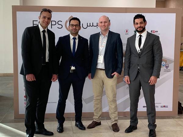 Drexel Crewing Manager Ahmed Abelnasser, Drexel Operations Manager Mahmoud Eissa, Rovco CEO Brian Allen, Drexel Business Development Manager Bassem Emam (Photo: Rovco)