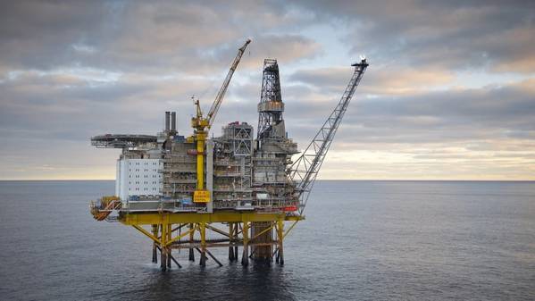 The well was drilled from the Oseberg C platform. Photo: Øivind Hagen/Equinor