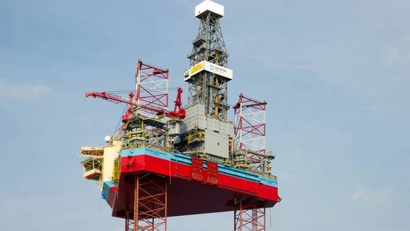 The well was drilled using the Noble Integrator rig, formerly Maersk Integrator (Photo: Maersk)