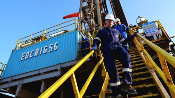 Egypt's Minister of Petroleum and Mineral Resources Karim Badawi Visits New Delta Discovery (Credit:  Egypt’s Ministry of Petroleum and Mineral Resources)