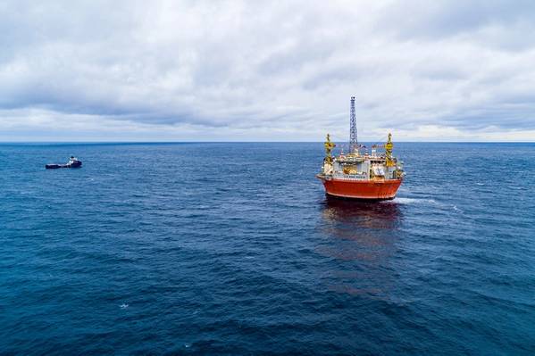 Vår Energi's Goliat FPSO in the Barents Sea - Credit: Vår Energi