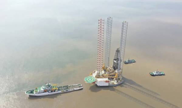Energy Emerger jack-up rig (Credit:  Shandong Marine Group)