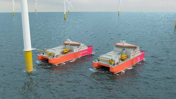 Vuyk Engineering Rotterdam launches new SWATH SOV series. Image courtesy Vuyk Engineering Rotterdam