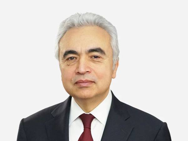 IEA' Executive Director Fatih Birol - Credit: IEA