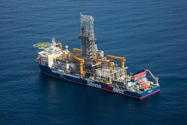 The Joe-1 exploration well was drilled by the Stena Forth drillship (Photo: Tullow Oil)