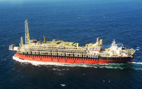 An FPSO at the Tupi field - Credit: MODEC