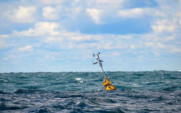 Floating measurement systems are constantly exposed to harsh climatic conditions on the
high seas. Image credit: stock.adobe.com / driftwood