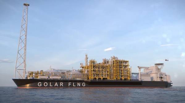 Golar MK II FLNG vessel (Credit: Kongsberg Maritime)