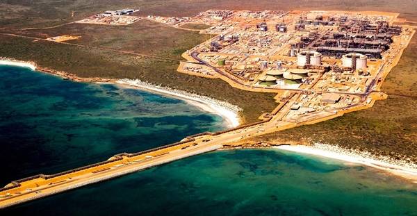 Gorgon facility (Credit: Chevron)