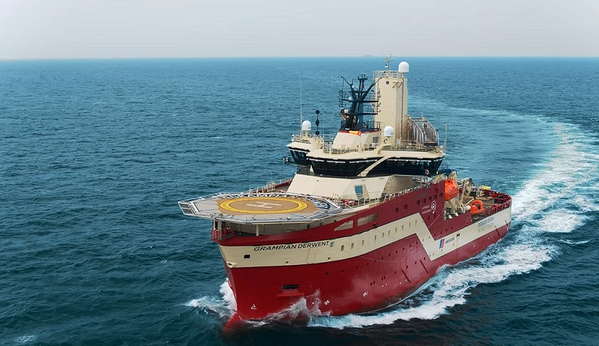 The Grampian Derwent, North Star’s second SOV delivered early, will join the Grampian Tyne for a new scope at Dogger Bank - Credit: North Star