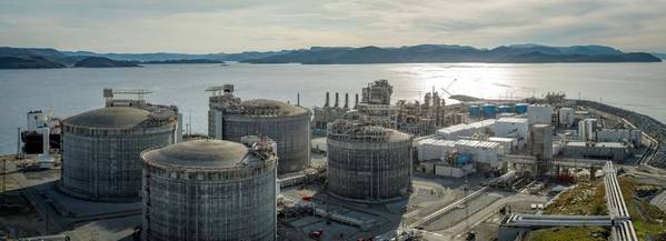 Hammerfest LNG on Melkøya (Credit: Øyvind Gravås and Jonny Engelsvoll / Equinor)