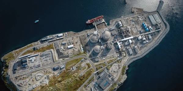 The Hammerfest LNG plant on Melkøya (Credit: Øyvind Gravås / Jonny Engelsvoll – Equinor)