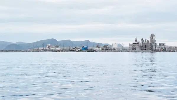 The Hammerfest LNG plant at Melkøya. (Photo: Øivind Haug / Equinor ASA)