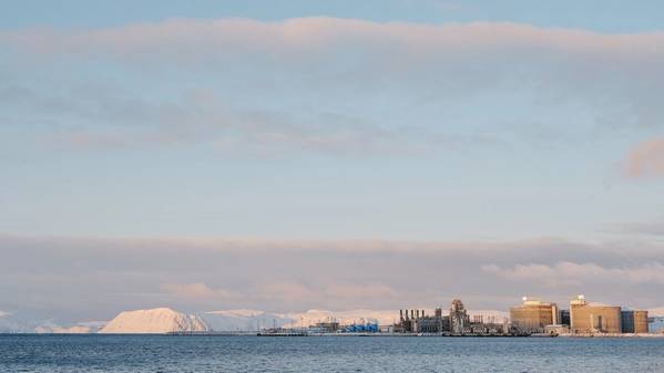 The Hammerfest LNG plant at Melkøya. (Photo: Ole Jørgen Bratland)