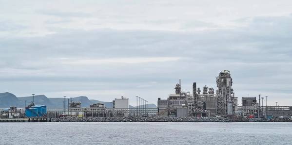 The Hammerfest LNG plant.
(Photo Øivind Haug  Equinor)