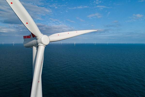 Hornsea One offshore wind farm (Credit: Ørsted)