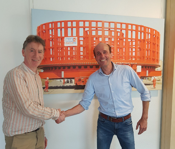 Henk van den IJssel  (Left) and Evert-Jan van Wijk (right) - Credit: Blue Offshore Group  