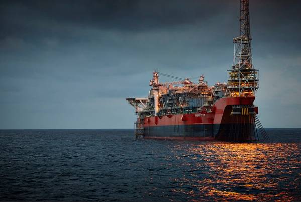 Illustration: BP's FPSO in Angola - Credit: BP