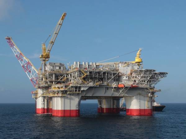 Illustration only - A Chevron platform in the U.S. Gulf of Mexico - (File photo: Chevron; cropped)
