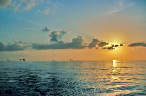 Illustration only: Gulf of Mexico platforms - Credit: Scott Bufkin
