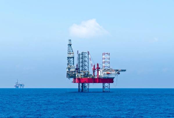 Illustration; An offshore drilling rig in the Mediterranean Sea, off Egypt - Image by look_67 - AdobeStock